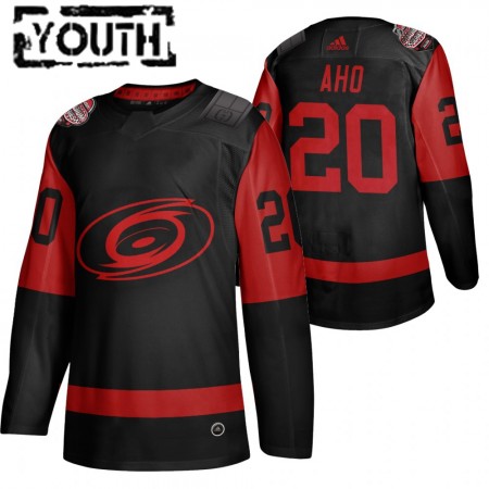 Carolina Hurricanes Dresy Sebastian Aho 20 Adidas 2021 Stadium Series Authentic - Dětské